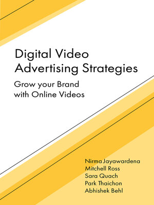 cover image of Digital Video Advertising Strategies